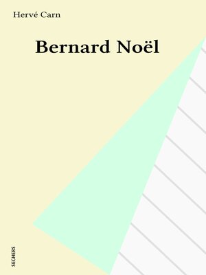 cover image of Bernard Noël